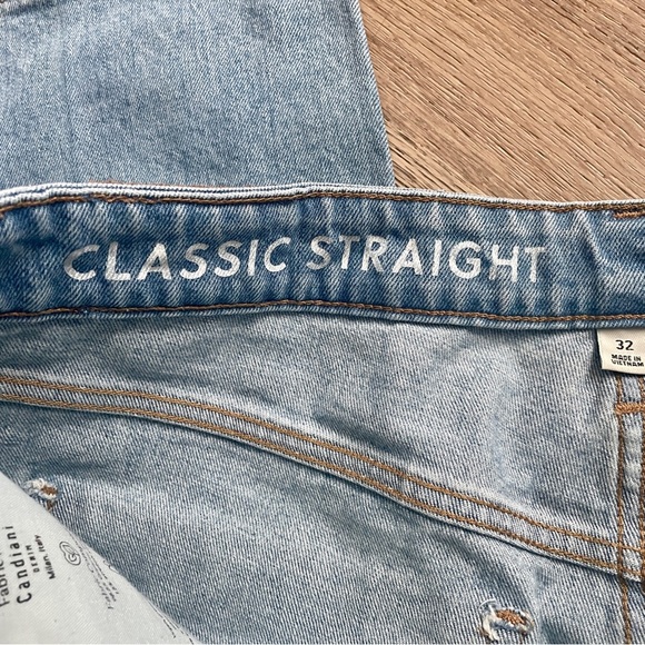 J. Crew Classic Straight Medium Wash Denim Jeans 32 - Picture 3 of 9